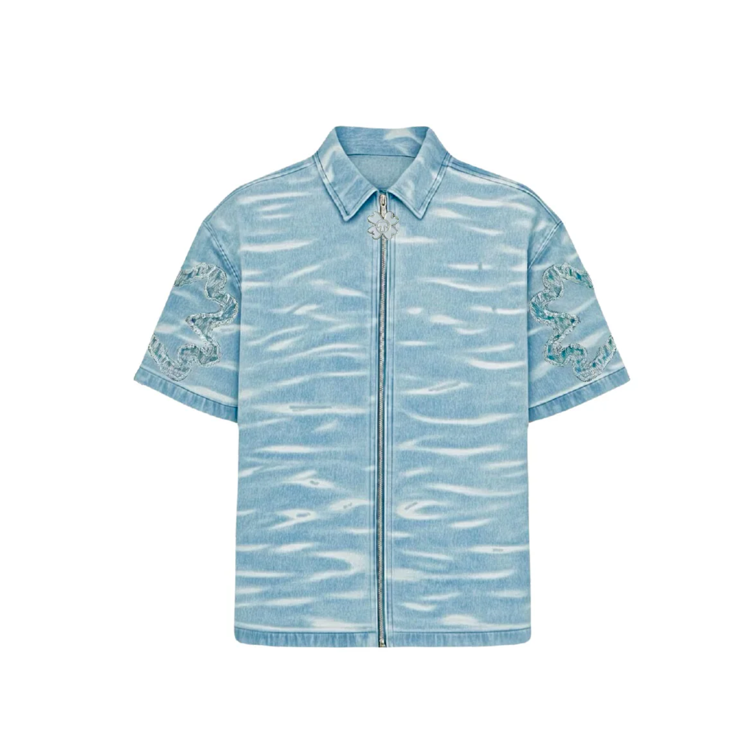 TOROM – Denimskjorte i azurblå